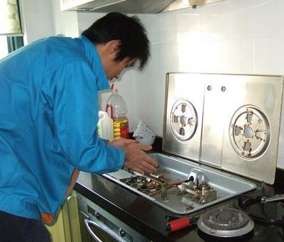 西藏比德斯燃气灶维修服务案例